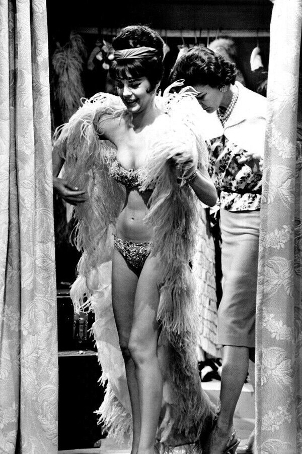 Natalie Wood full length on Gypsy set in sexy bra &amp; panties 4x6 inch rea... - $4.75