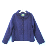 Vintage Cabelas Purple Quilted Jacket Poly Filling Womens Size Large Was... - £22.50 GBP