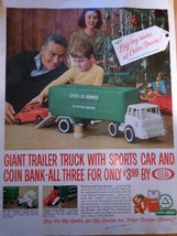Cites Service Giant Trailer Truck By Ideal Print Magazine Advertisement 1963 - £5.58 GBP