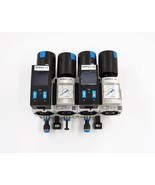 4X Festo MS4-LRB-1/4-D6-AS Pneumatic Pressure Regulator SDE1-D10-G2-MS-L... - $270.00 CAD