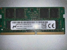 Micron 8GB MTA16ATF1G64HZ-2G1B1 2RX8 PC-4 -2133. Ordinateur Portable Mémoire - £51.56 GBP