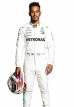 Petronas White Go Kart Racing Suit CIK/FIA Level 2 Customize F1 Race Suit - £96.44 GBP