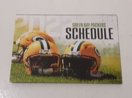 2022 Green Bay Packers Cenex Pocket Schedule - $0.98
