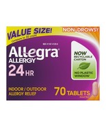 Allegra Adult 24-Hour Allergy Relief Tablets, Non-Drowsy Indoor and Outdoor - $442.46 MXN