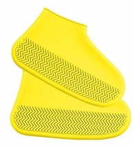 Fuqinghua Waterproof Non-Slip Rubber Rain Shoe Covers, Elasticity Galoshes for T - £6.25 GBP