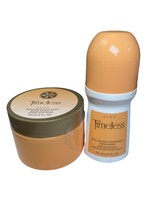 Avon TIMELESS Perfumed Skin Softener 5 Fl.oz. + Anti-Perspirant 2.6 Fl.oz. 2-pk - $10.95