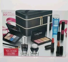 NIB LANCOME PARIS Limited Edition 2018 10 Full Size Favorites w/Train Case - $2,251.59 MXN