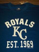 KANSAS CITY ROYALS EST 1969 MLB BASEBALL T-Shirt MENS XL NEW w/ TAG - £15.57 GBP