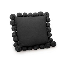 Pop Black Deluxe Decorative Cushions Throw Pillow 2 Pcs (18”x18”) - £62.62 GBP