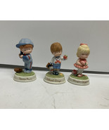 Lot Of 3 1987 4” Figurines Avon Joan Walsh Anglund Hand-Painted - $8.50