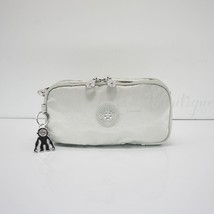 Kipling Chap Pen Makeup Accessory Pouch Polyamide KI1225 Dynamic Silver ... - £32.76 GBP