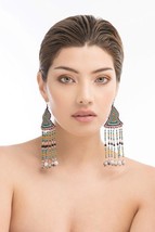 HAKHU AMAZON DESIGN Diosa Poderosa (Earrings) Artisan Handmade from Ecuador - £41.26 GBP