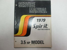 1979 Spirit Outboards 3.5 HP Model Service Repair Shop Manual P/N 0153-300 *** - £18.68 GBP