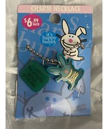 It&#39;s Happy Bunny Charm Necklace (Cute But Psycho Things Even Out) *NEW* US1 - $17.76 CAD