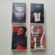 R&amp;B Cassette Tape Lot of 4 Jon B Jaheim Gerald Levert Soundtracks - £15.58 GBP