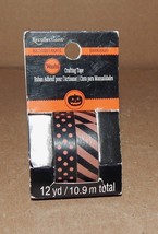 Halloween Crafting Tape 3/8&quot; Wide  Rolls You Choose Type Recollections 183D-2 - £1.92 GBP