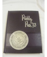 Vintage 1953 Annual Yearbook Abilene Texas Christian College Vol 38 3-c - $922.09 MXN