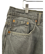 Levi&#39;s 569 Men&#39;s Gray Denim Shorts Size 44 Relaxed Fit - €25,47 EUR