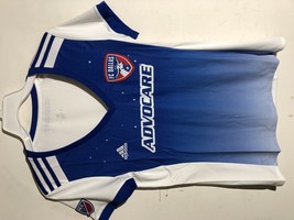 Adidas Women&#39;s MLS Jersey Dallas FC Team Blue sz 2X - $159.84 MXN