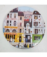 Vintage RDE Imports Trivet France Street Wedding Scene 8&quot; Inch Melamine - $280.57 MXN
