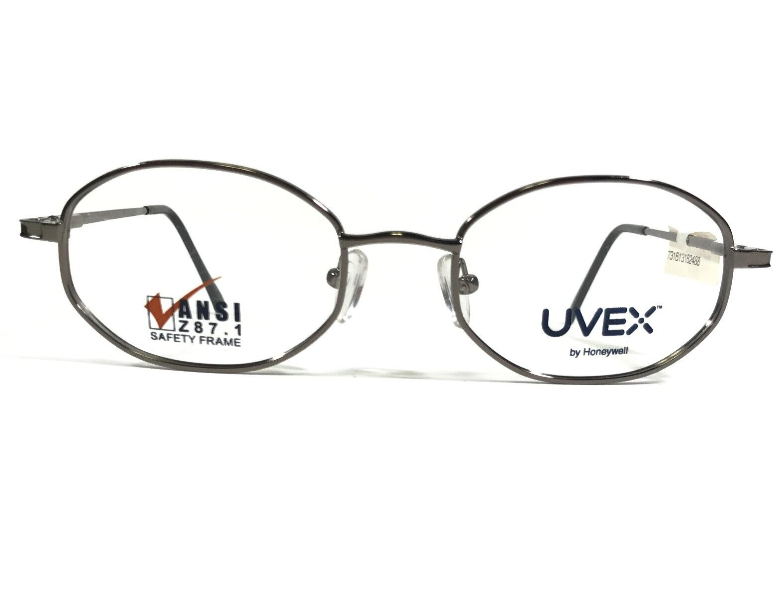Uvex Sicherheit Brille Rahmen BC115 DST CS60 Silber Rund Z87-2 + 50-20-135 - $29.69