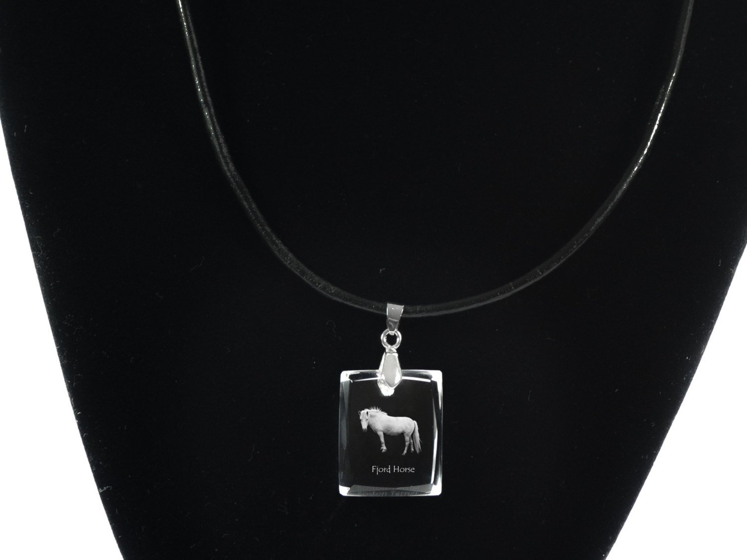 Primary image for Norwegisches Fjordpferd ,  Horse Crystal Necklace, Pendant, High Quality