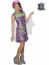 Rubies Monster High Haunted Girls Draculaura Dress Belt Costume Size Large NIP - £14.06 GBP