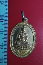 FLA04-mmm++++ Buddha Buddhist Success Coin Talisman Thai Amulet Pendant ... - $146.60 MXN