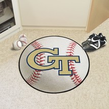 Georgia Tech Baseball Rug 27&#39;&#39;in. Diameter By FANMATS - £15.96 GBP