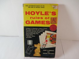 Hoyle&#39;s Rules Of Games 1959 Edition Paperback Morehead Smith Signet Book Good - £6.02 GBP