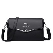 Classic Ladies PU Leather Fashion Shoulder Bag Simple Fashion Brand Designer Mes - £39.06 GBP