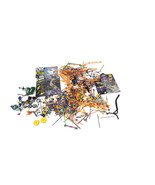 LARGE  Mixed LOT K&#39;nex Building Pieces w/ 3 Bonus Instruction Booklets F... - $43.74 CAD