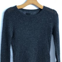 $895 Nili Lotan Cashmere Sweater XS Crew Semi Sheer Knit Pullover Lightw... - £40.79 GBP