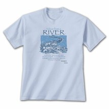 River Advice T-shirt S M Blue Unisex Cotton Nature - €17,67 EUR