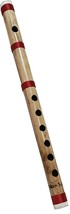 Kunal Bamboo Bansuri Flute B Key 7 Holes Fipple Woodwind Clarinet Bamboo... - $33.96