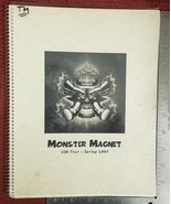 MONSTER MAGNET - VINTAGE ORIGINAL LARGE MGR. 2001 TOUR BAND CREW ONLY IT... - $82.00