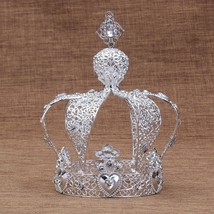 Popular Baroque Vintage Royal King Diadem Prom Party Male Cake Party Prom Weddin - £23.16 GBP