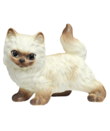 1978 Vintage Norcrest Snowshoe Persian Ceramic Grumpy Cat Figurine A851 - $27.99 CAD