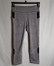 Lululemon Women&#39;s Stretch Gray/Black Align Mid-Rise Ankle Pants Size 9 - £22.59 GBP