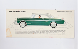 The Forward Look Card 1955 Chrysler Imperial Newport - £8.63 GBP