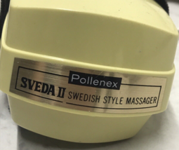 Vintage Pollenex Model S-180 Sveda II Swedish Style Handheld Massager -P... - £10.11 GBP