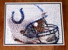 Amazing Indianapolis Colts helmet Montage. 1 of only 25 - $11.51