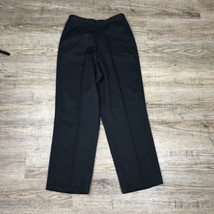 Alfred Dunner Pull On Pants ~ Sz 8 ~ Black ~ High Rise ~ 27&quot; Inseam  - £11.31 GBP