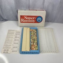 Vintage 1977 Super-Rummy Board Game Plastic Creations - £34.69 GBP