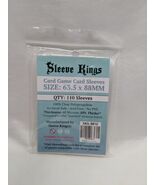 Lot Of (55) Sleeve Kings Clear Card Game Sleeves 63.5 X 88MM 60 Microns - $12.41 CAD