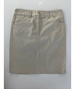 For The Republic Straight Pencil Skirt Tan Size 4 - $11.40