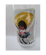 Art Ted De Grazia Glass Tumbler Flower Boy - $253.22 MXN