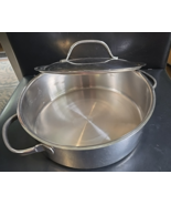 Commercial Cuisinart France 3 quart skillet double handle C55-22 8.5&quot; di... - $891.93 MXN