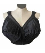 Playtex Bra Plus Sz 46DDD Black Comfort Straps Wirefree Comfort Adjustab... - €11,91 EUR