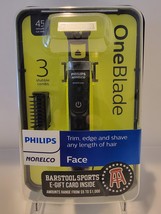 New Philips Norelco OneBlade Hybrid Electric Cordless Trimmer &amp; Shaver QP2520/70 - £21.58 GBP